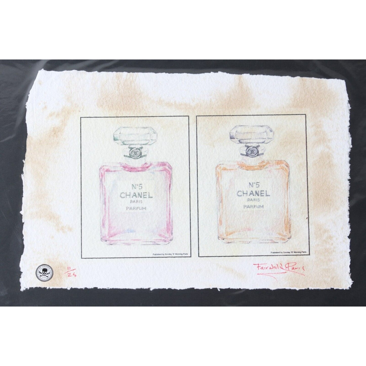 Chanel No.5 Perfume Print By Fairchild Paris LE 11/25