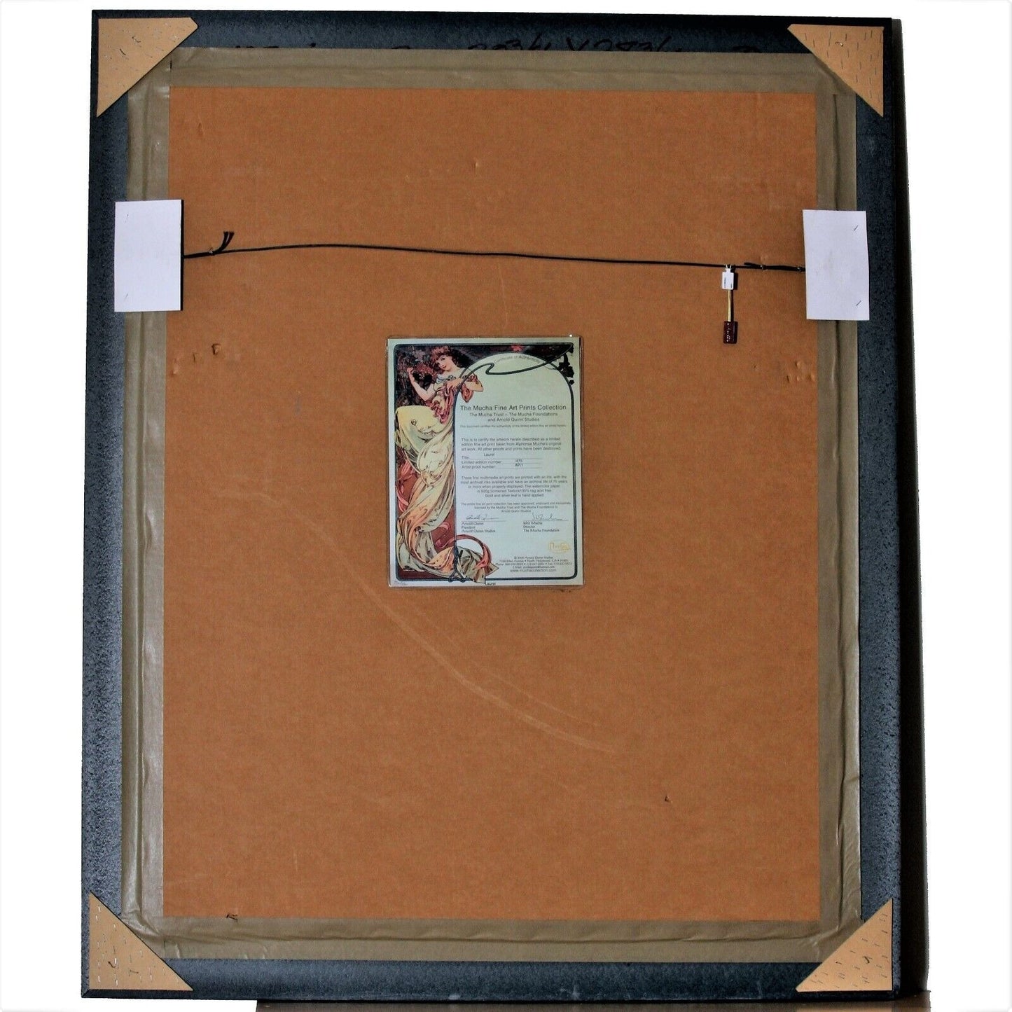 Laurel (1901) by (After)Alphonse Mucha Signed LE Artist Proof AP No.1 Giclée