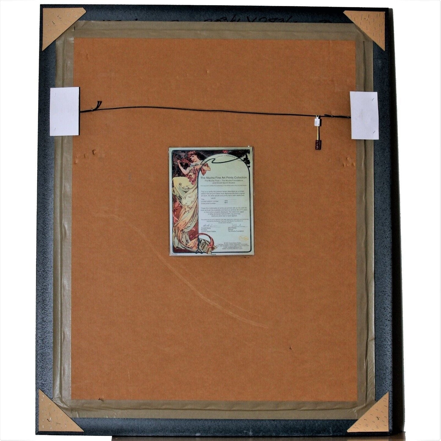 Laurel (1901) by (After)Alphonse Mucha Signed LE Artist Proof AP No.1 Giclée