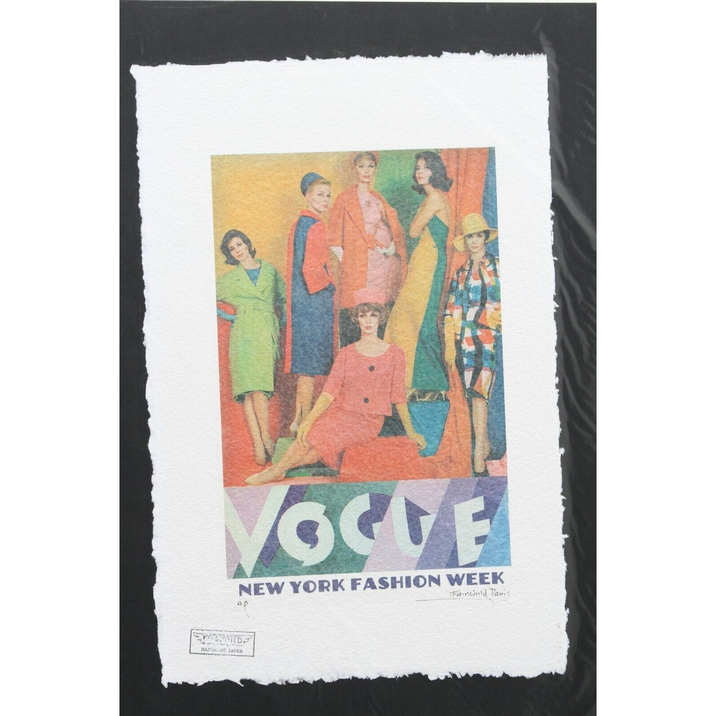Vogue NY Fashion Week Print By Fairchild Paris AP