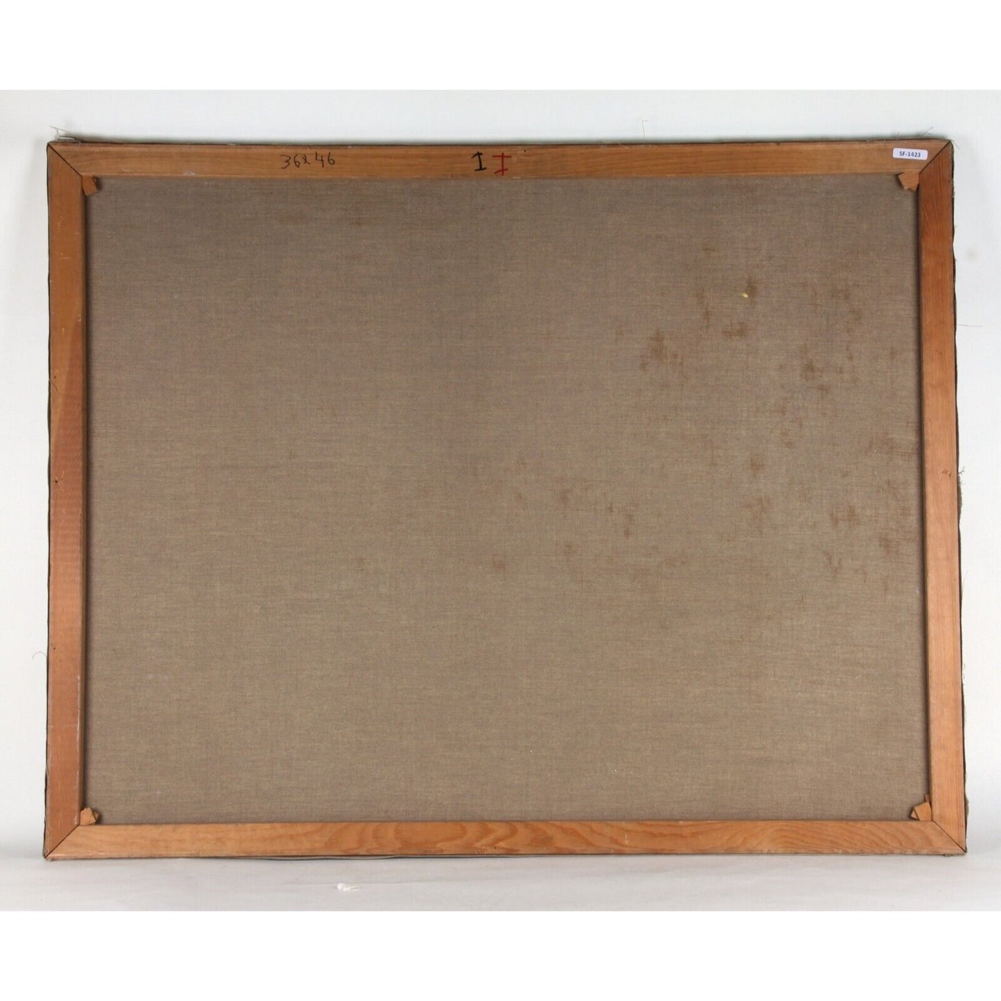 Jack Vernon: SUFED 69 Landscape Oil Painting of Sufed, Israel 1969 Signed