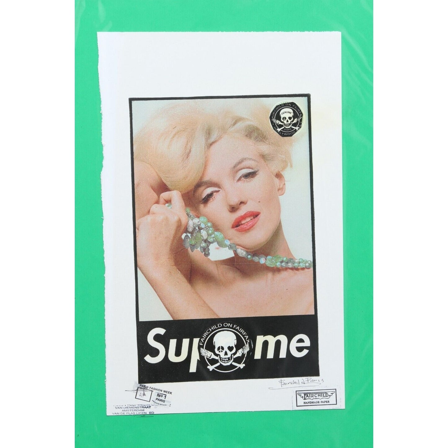 Supreme Marilyn Monroe Print By Fairchild Paris AP