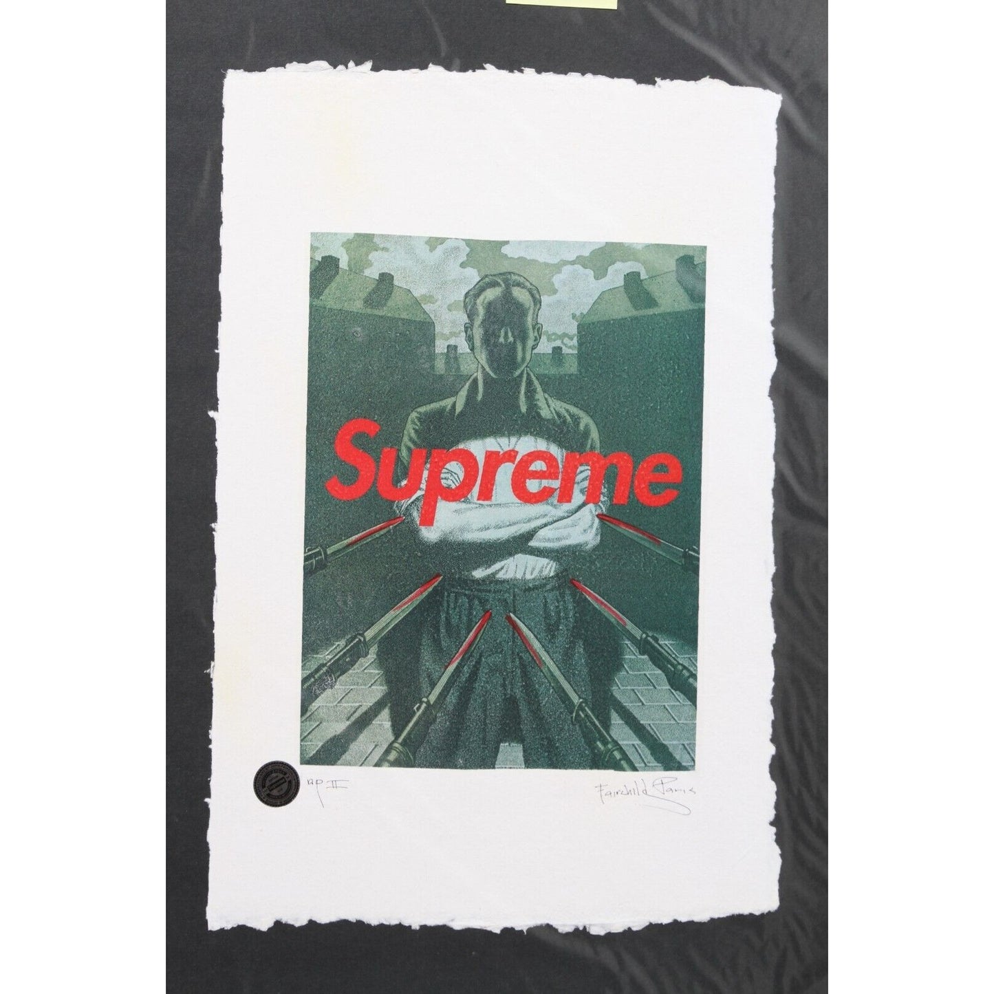 Supreme War Print By Fairchild Paris AP II