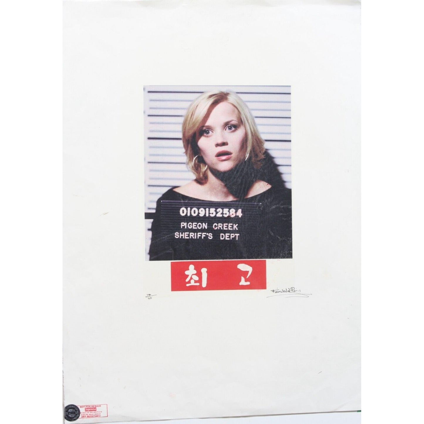 Supreme Print By Fairchild Paris LE 14/50