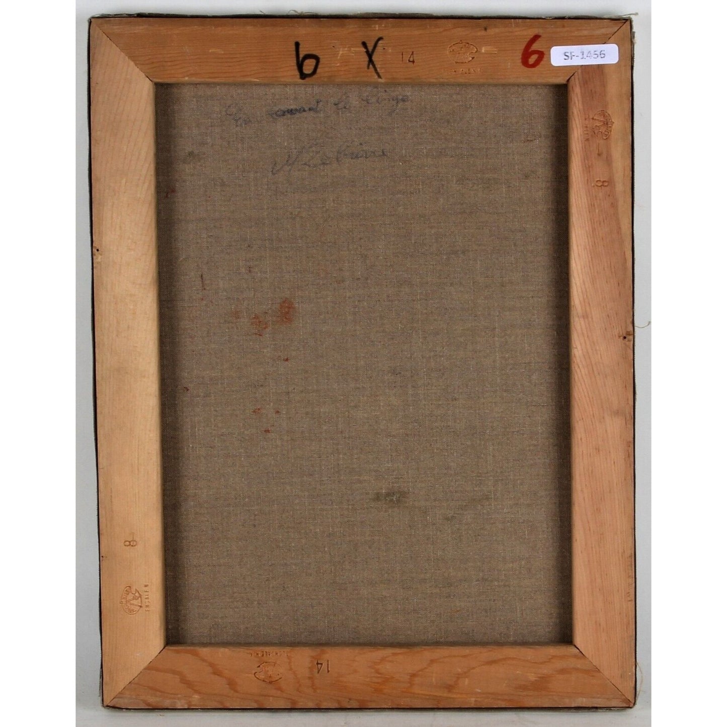 "Unknown Title" by Robierre, Oil on Canvas Painting, 18x24