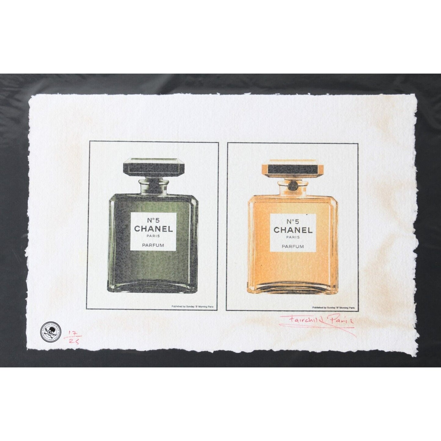 Chanel No.5 Perfume Print By Fairchild Paris LE 17/25