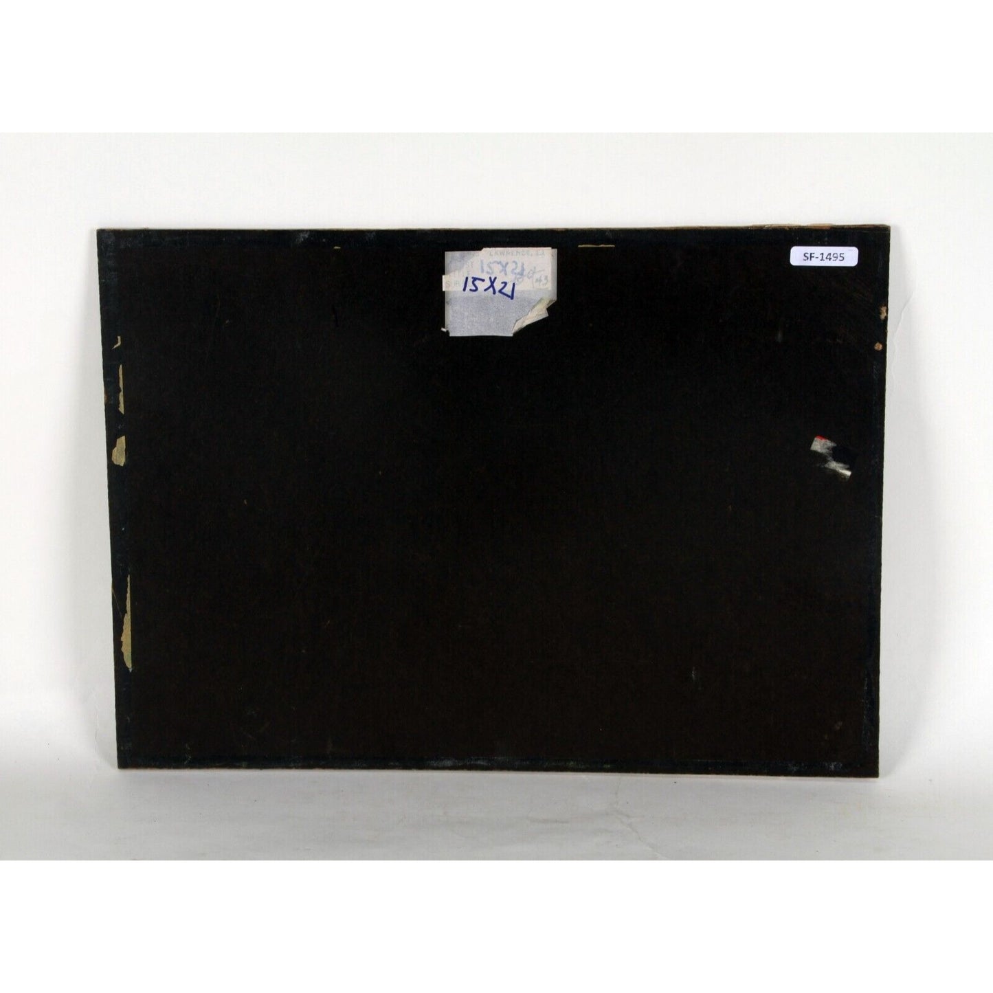 "Untitled" by Vidal, Horse Racing, Oil Painting on Board, 15x21