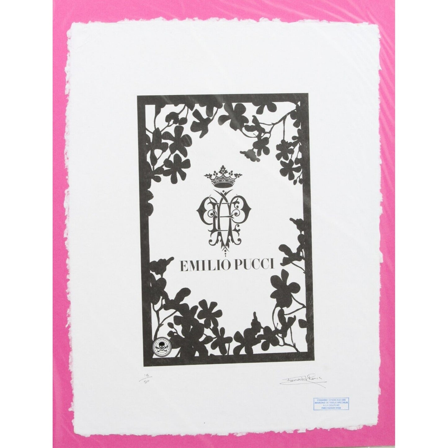 Emilio Pucci Print By Fairchild Paris LE 18/50