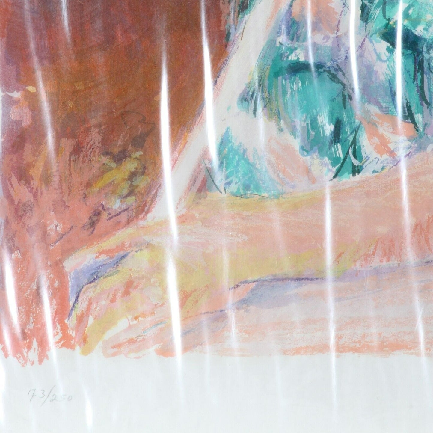 "My Favorite Redhead" by Aldo Luongo Serigraph on Paper LE 73/250 Unframed