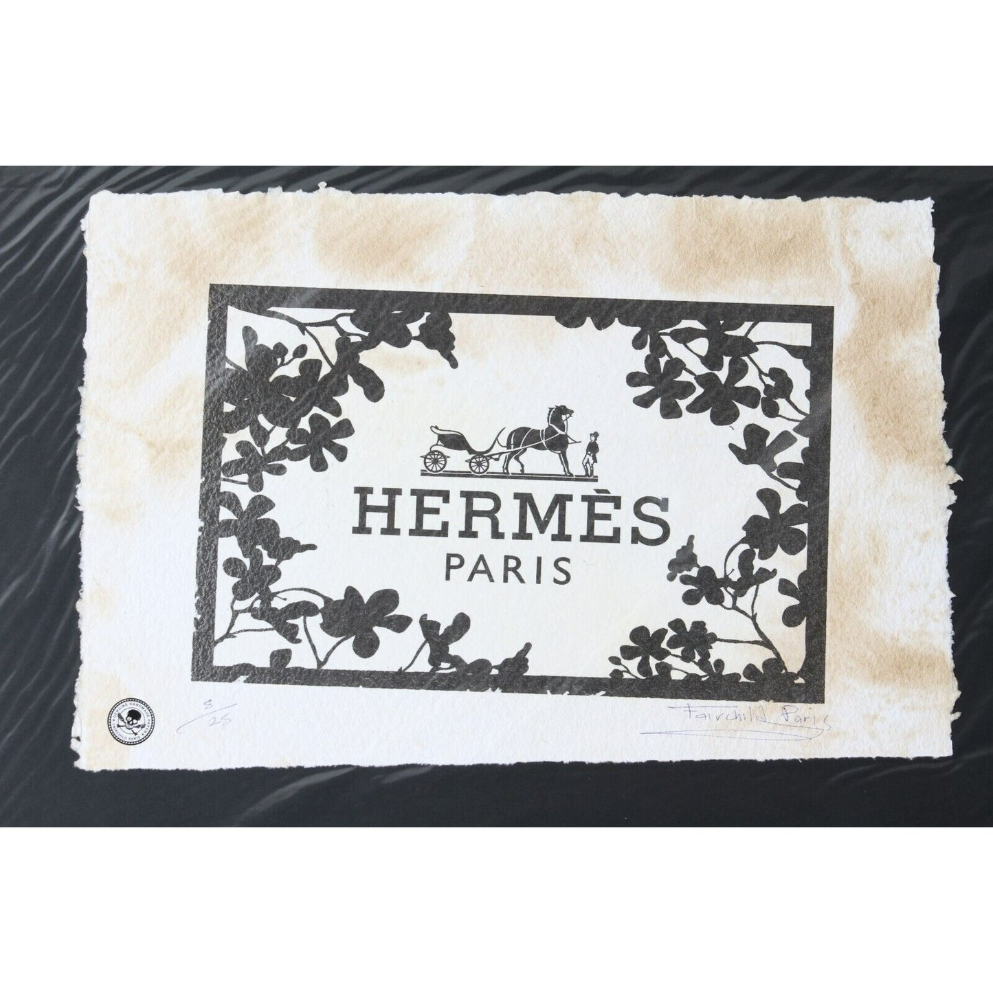 Hermes Paris Print By Fairchild Paris LE 8/25