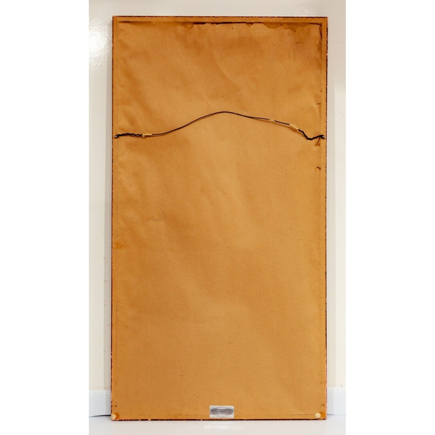 "Yun Natian/Lushan Mountain" Asian Watercolor Painting signed with Chop 34" x18"