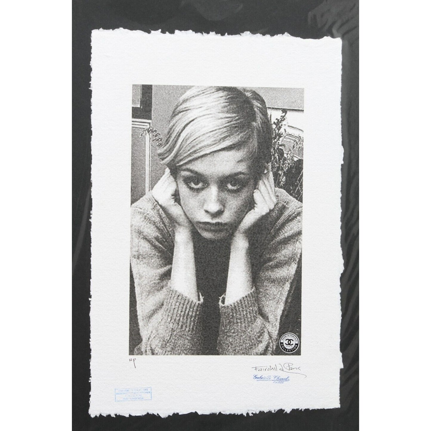 Chanel Twiggy Print By Fairchild Paris AP
