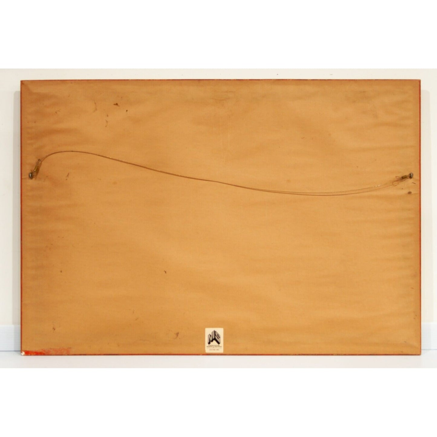 19th Century Qing Dynasty Peacock Fan in Frame Gorgeous!