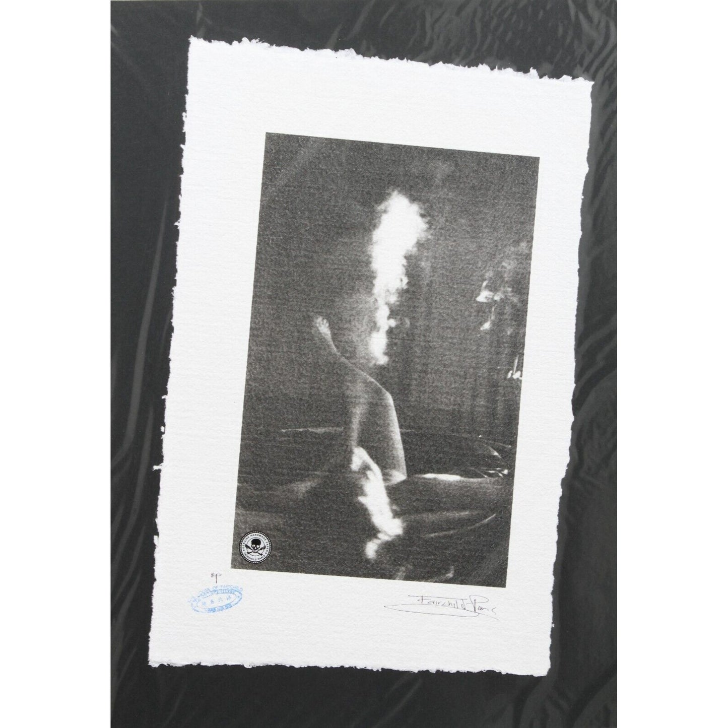 Woman Smoking Print By Fairchild Paris AP