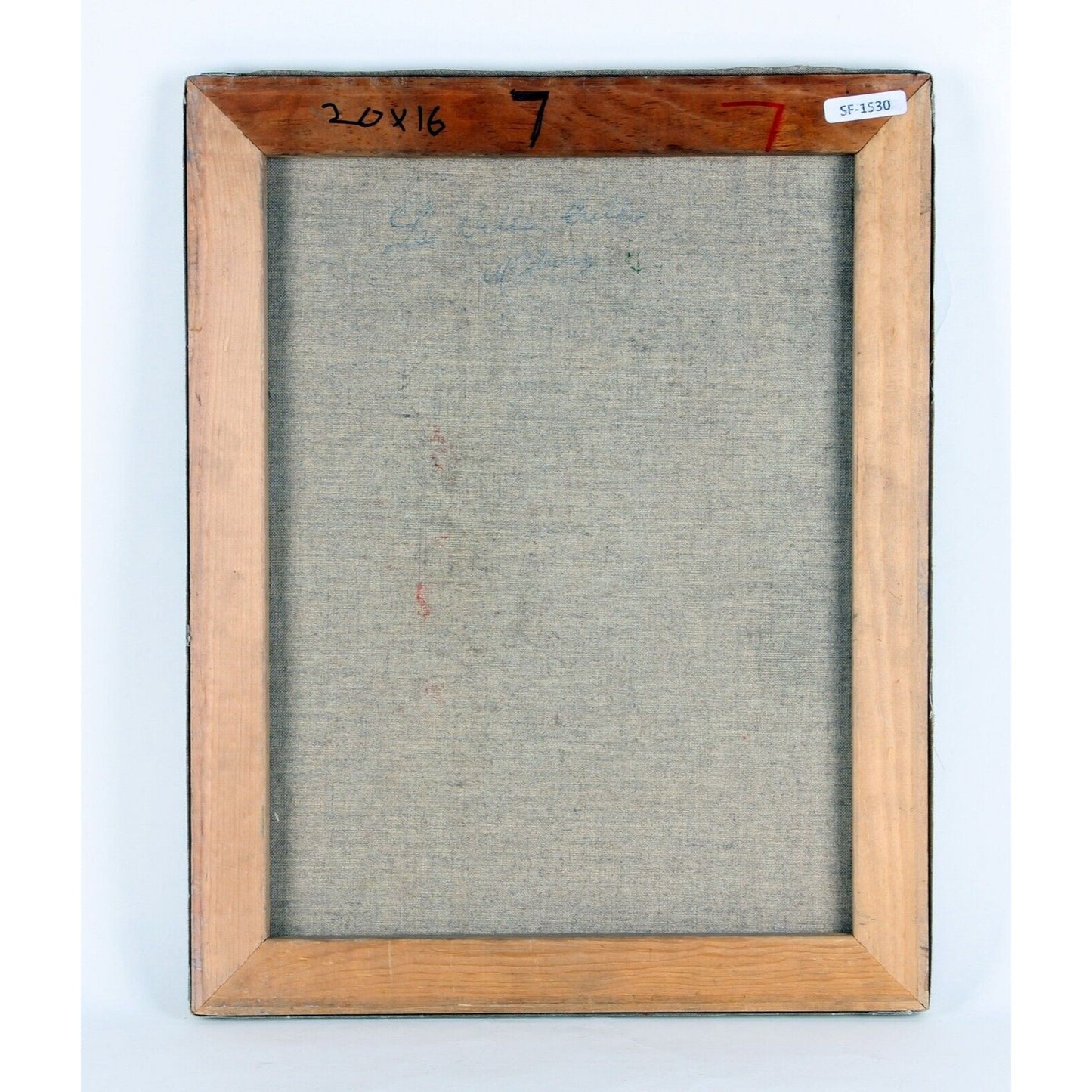 KIDS BLOWING BUBBLES UNTITLED BY ROBIERRE UNFRAMED OIL ON CANVAS 20" x 16"