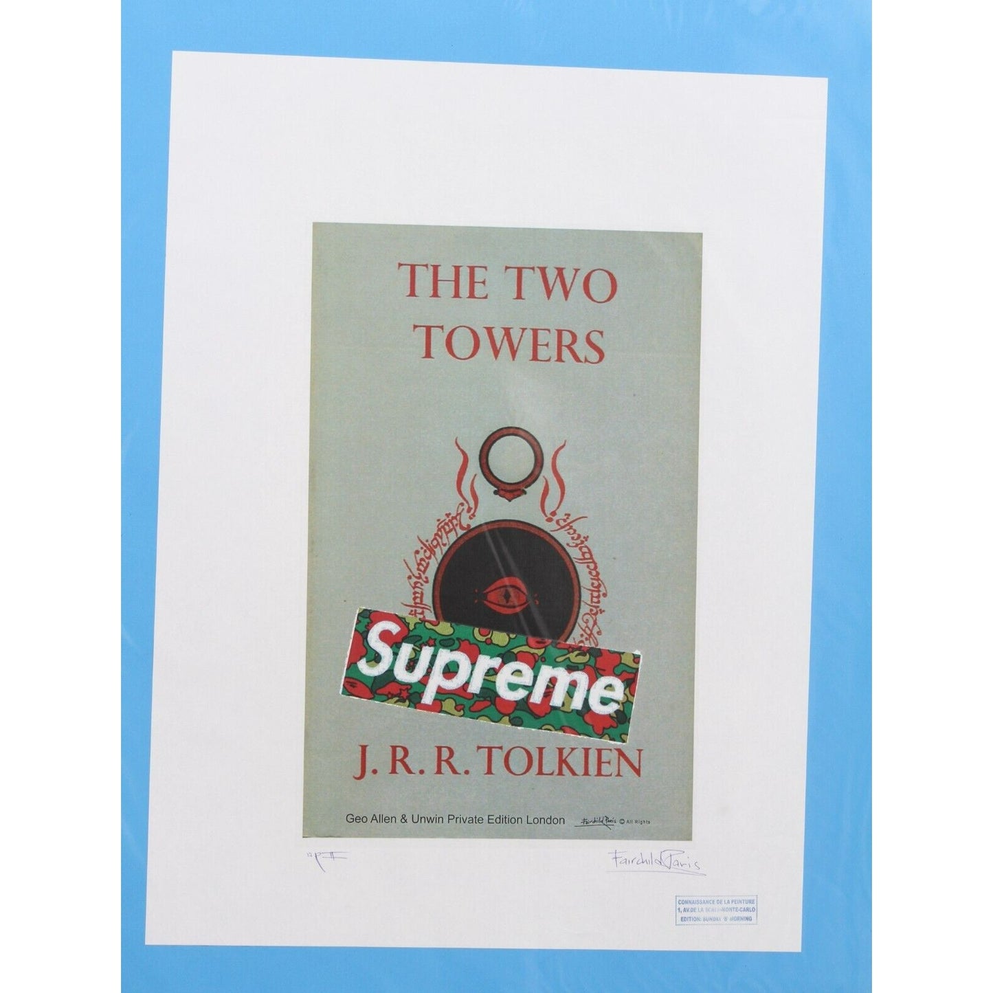 Tolkien TTT Supreme Print By Fairchild Paris AP