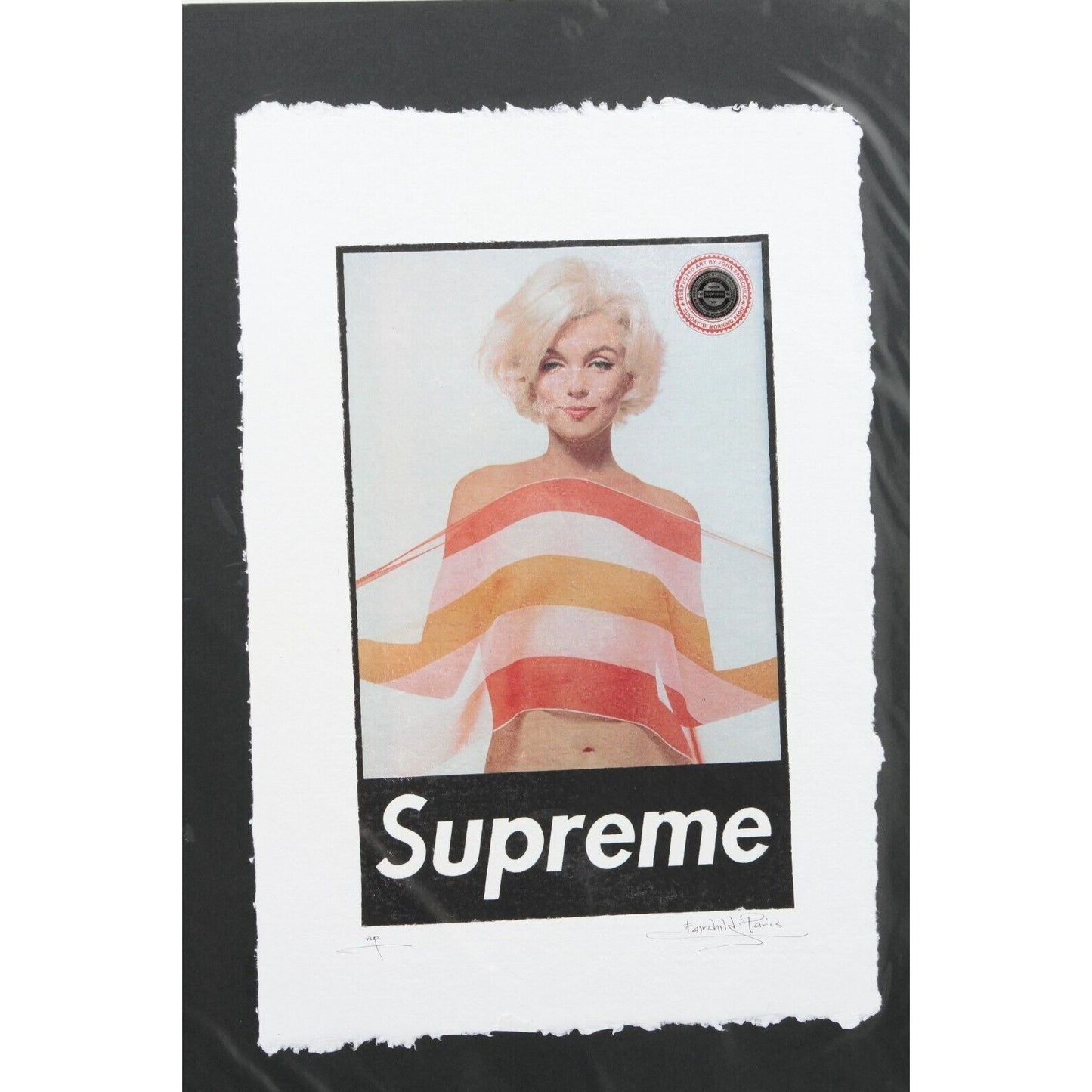 Supreme Marilyn Monroe Print By Fairchild Paris AP
