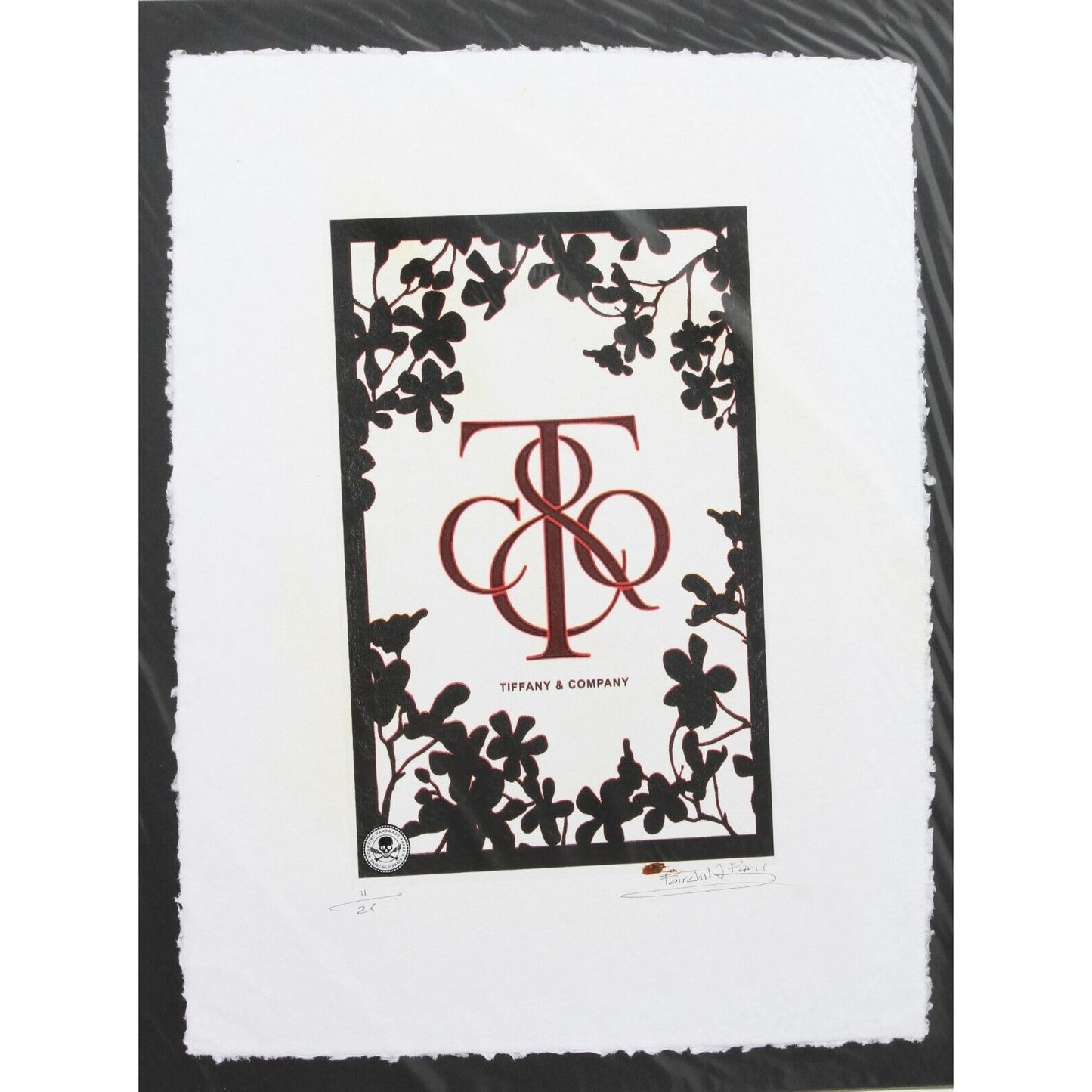 Tiffany & Co. Print By Fairchild Paris LE 11/25