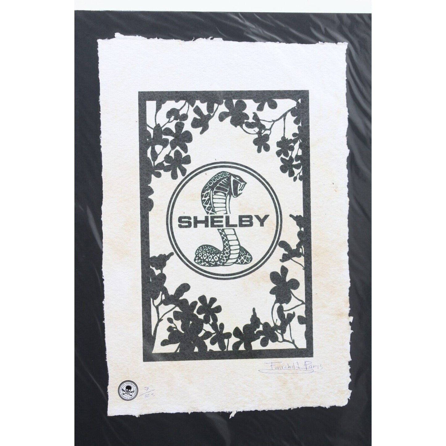 Shelby Cobra Print By Fairchild Paris LE 7/25