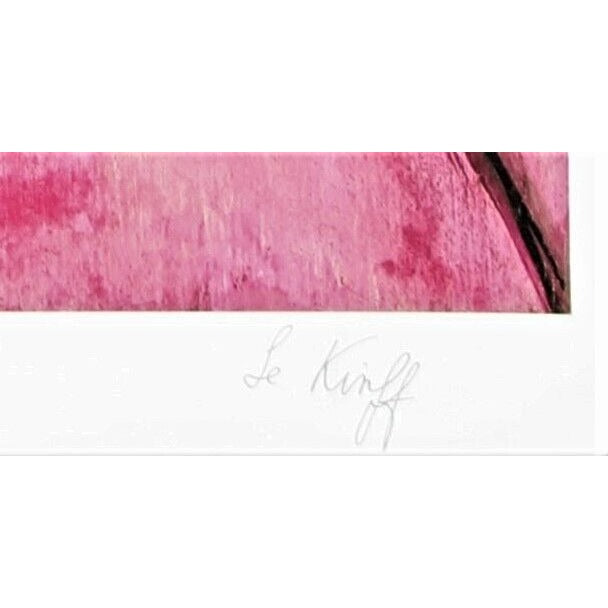 "Robe du Soir" by Linda Le Kinff Signed by Artist Seriolithograph