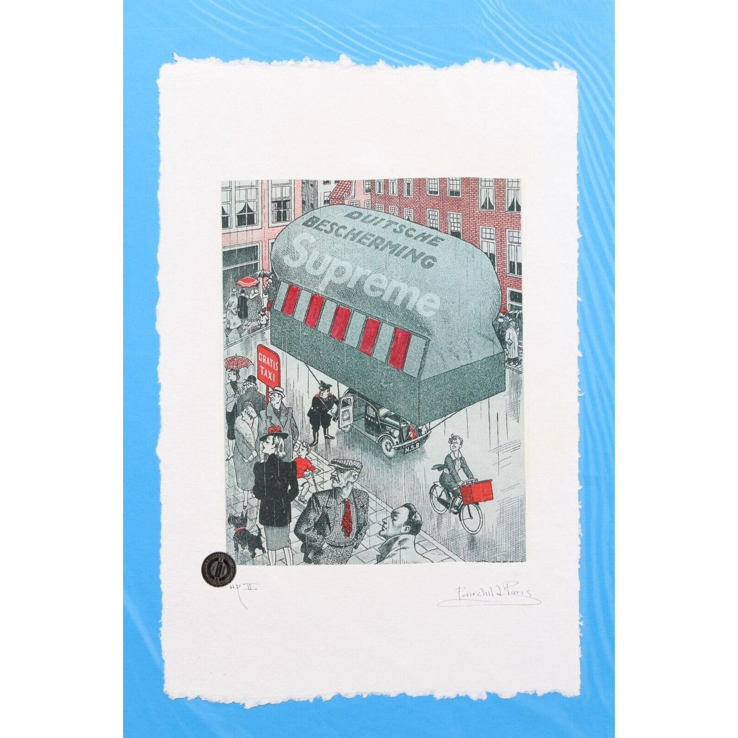 Supreme Taxi Print By Fairchild Paris AP