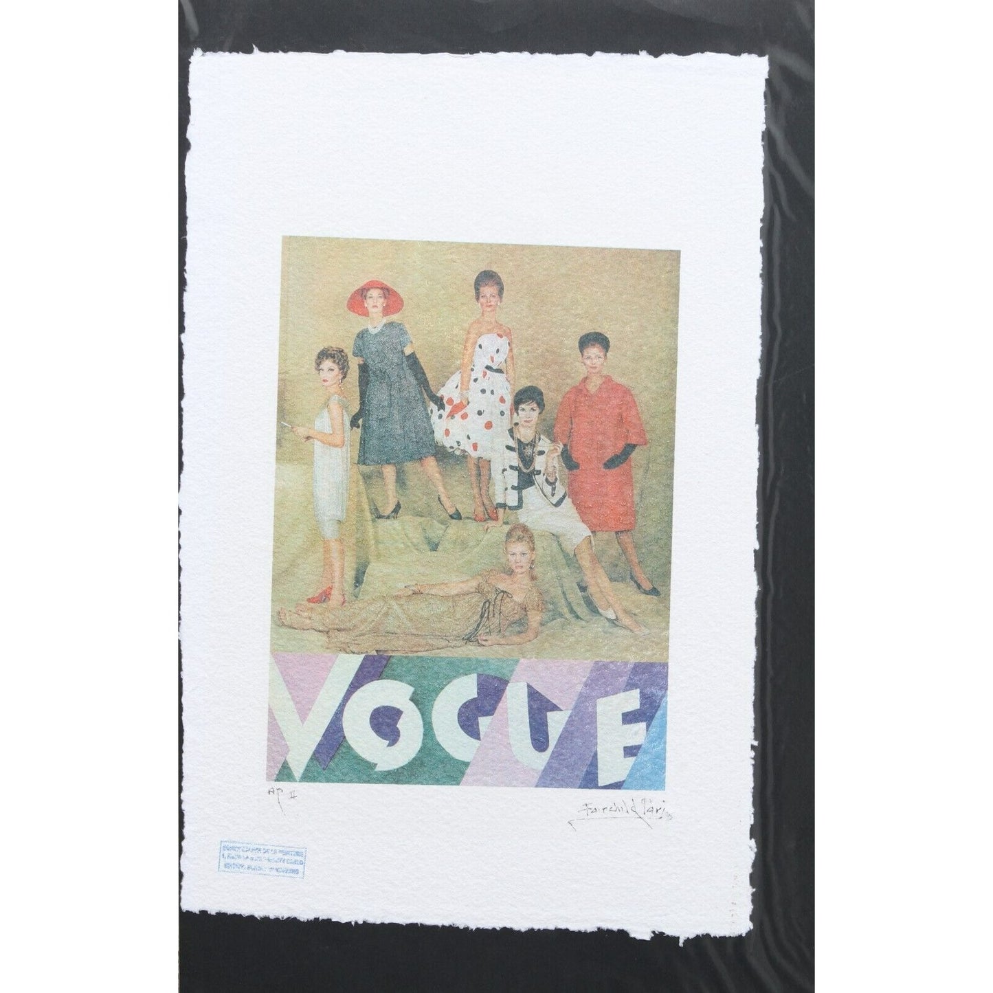 Vogue Print by Fairchild Paris AP II