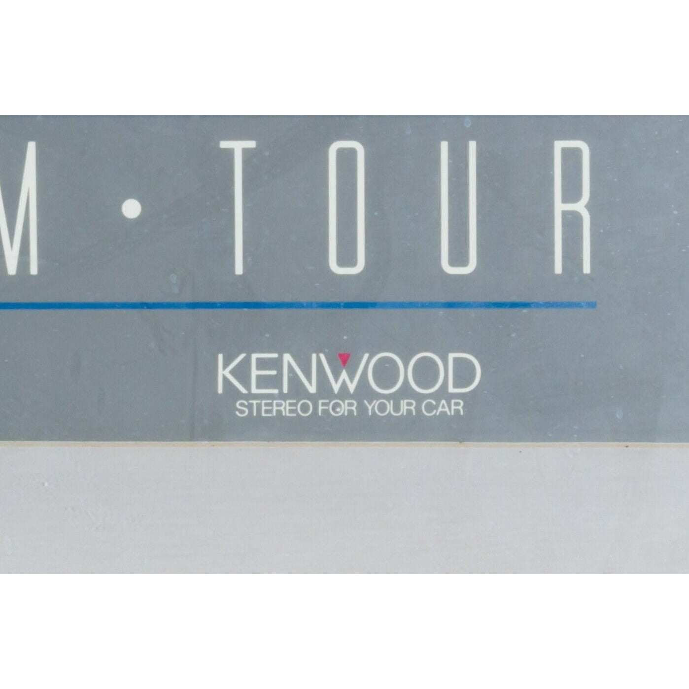 Kenwood Barris Kustom Tour Poster Framed Poster Signed by George Barris LE 600