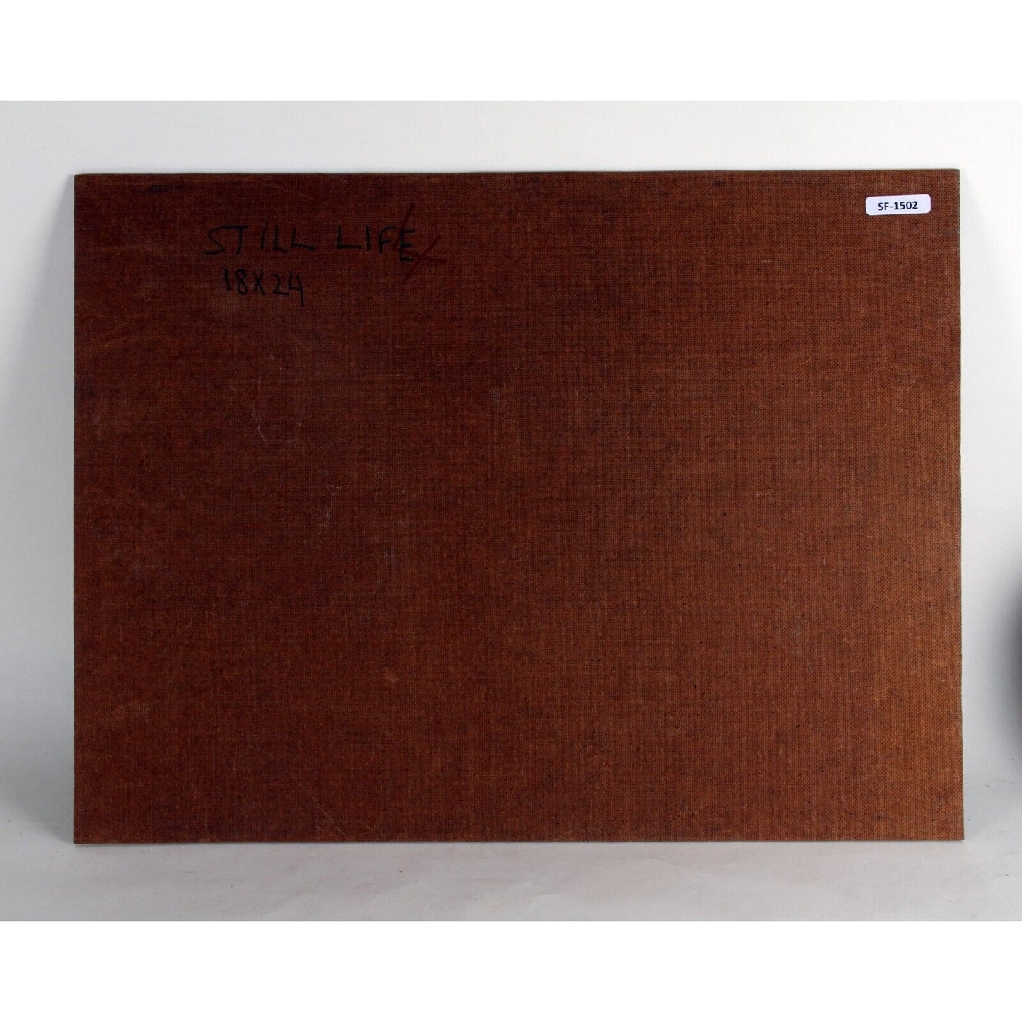 "Still Life" by J. Marque, Oil Painting on Board, 18x24