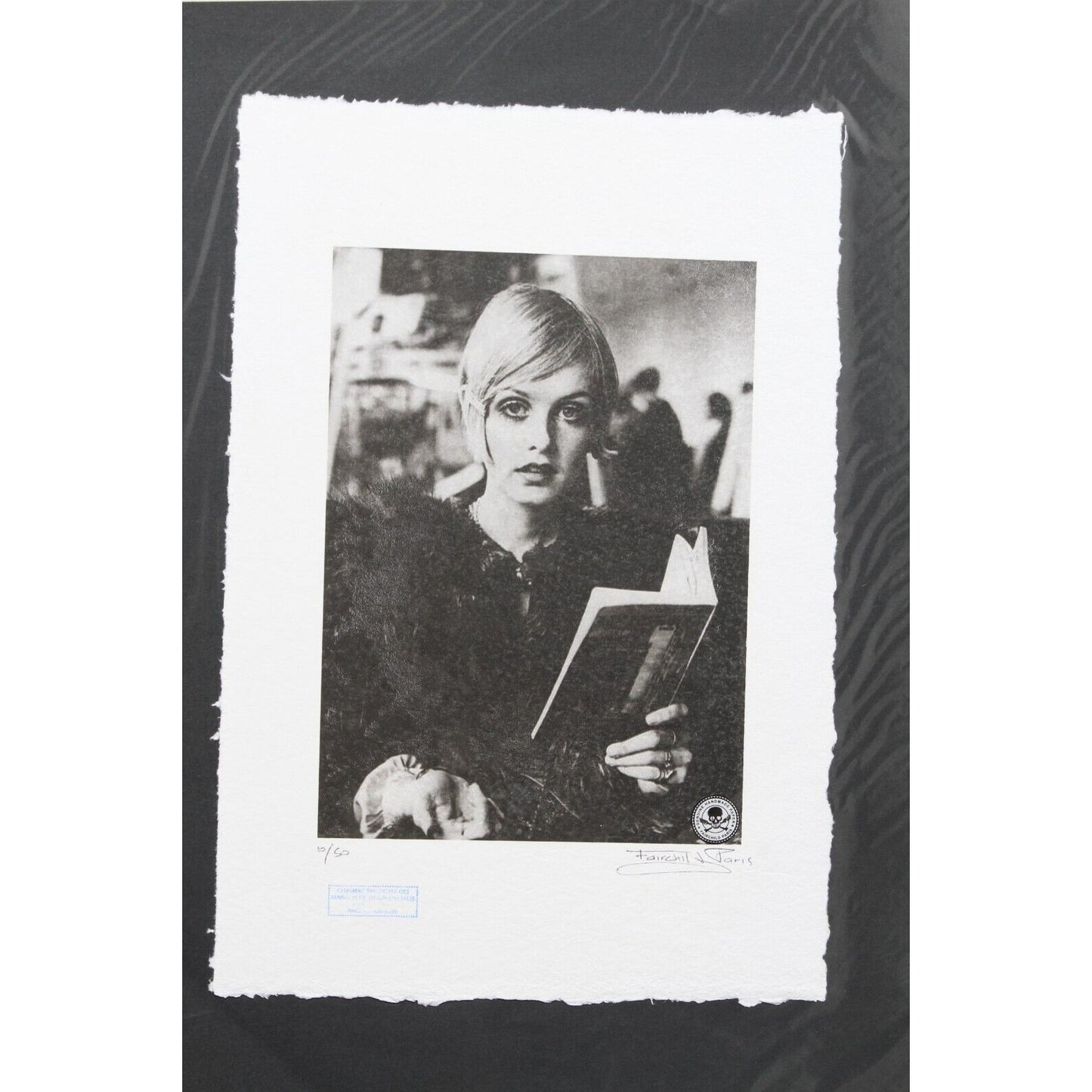 Twiggy Print By Fairchild Paris LE 11/50