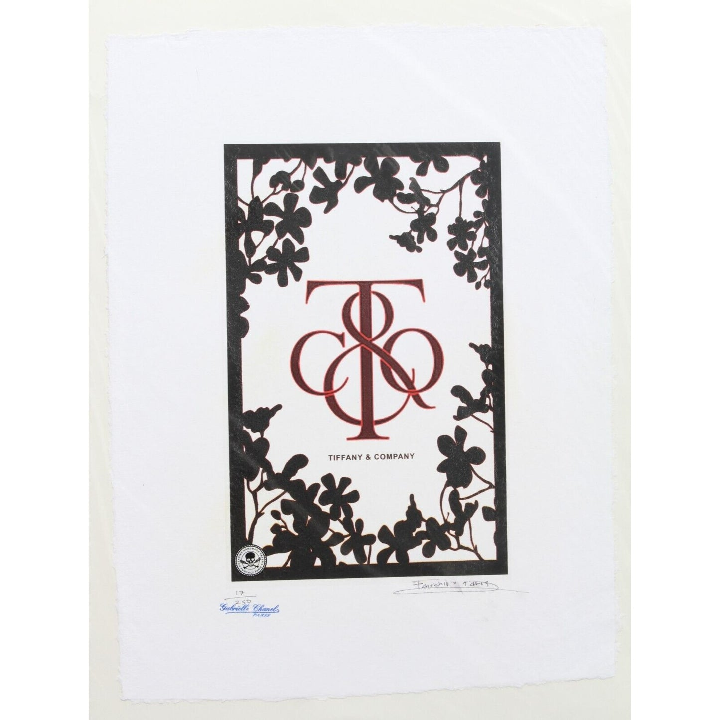 Tiffany & Co. Print By Fairchild Paris LE 17/250