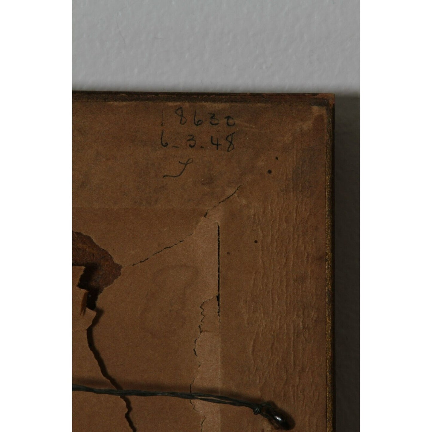 Untitled Desert Landscape by Fred Grayson Sayre Oil on Board Framed