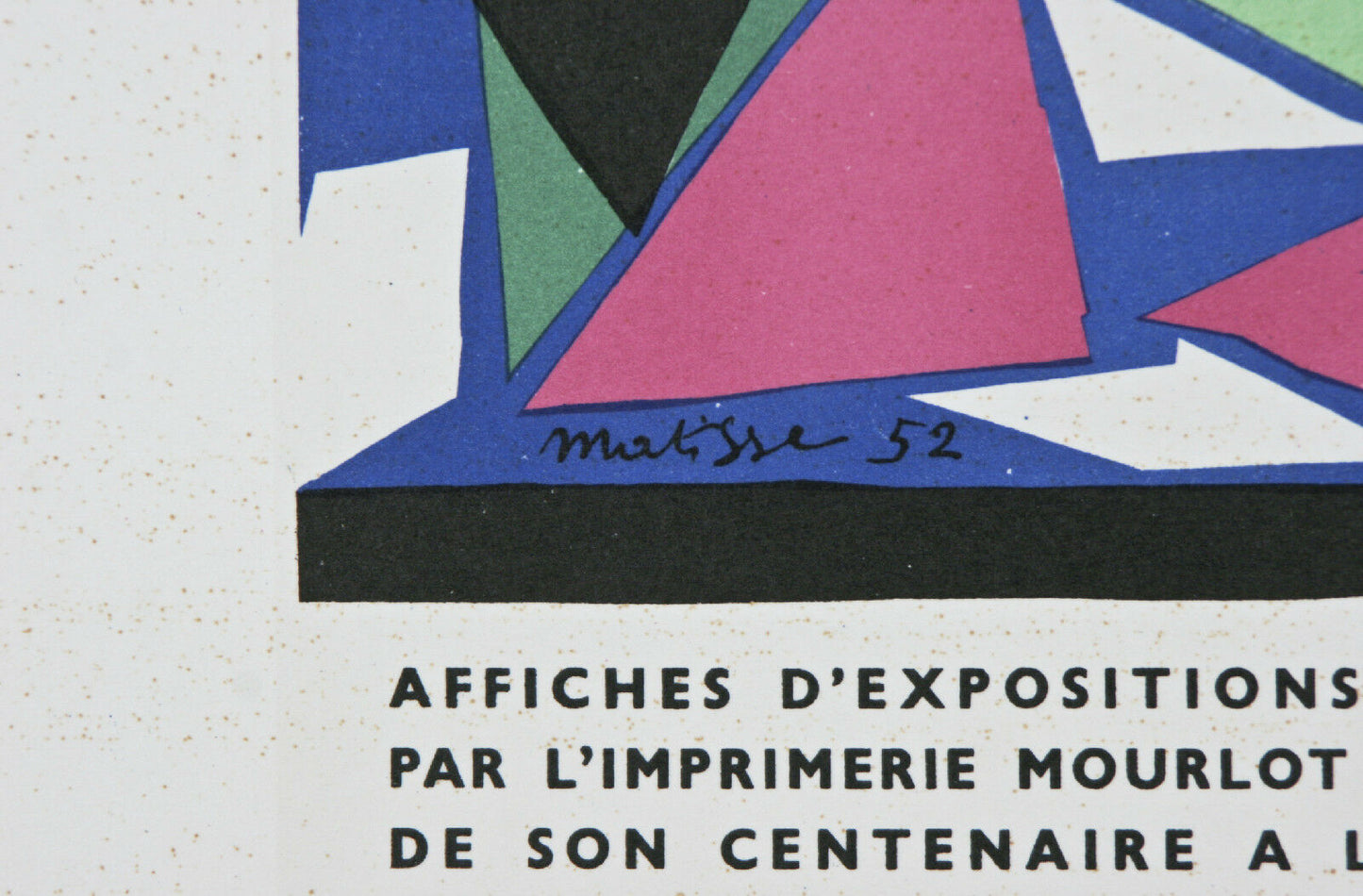 Collection of (4) Matisse Lithographs from Fernand Mourlot Book: Art in Posters
