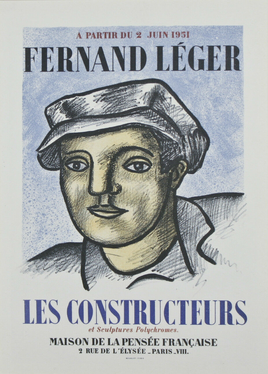 Collection of (3) Fernand Leger Lithographs from Fernand Mourlot Book