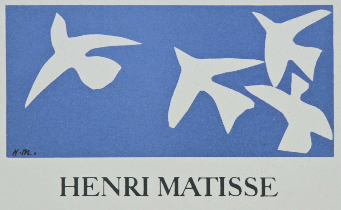 Collection of (4) Matisse Lithographs from Fernand Mourlot Book: Art in Posters