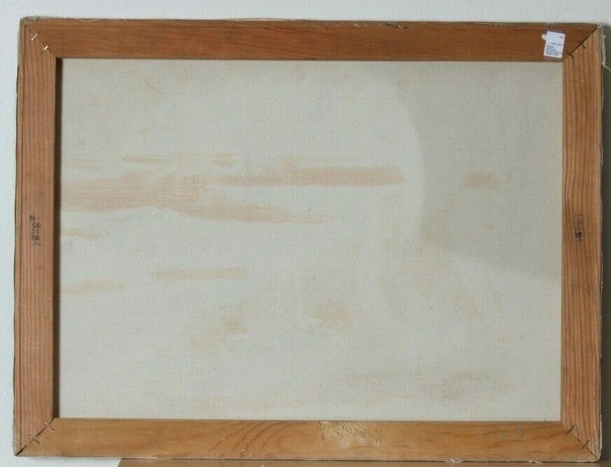 Untitled (Woman Resting Under Tree)  By Anthony Sidoni 1990 Signed Oil on Canvas