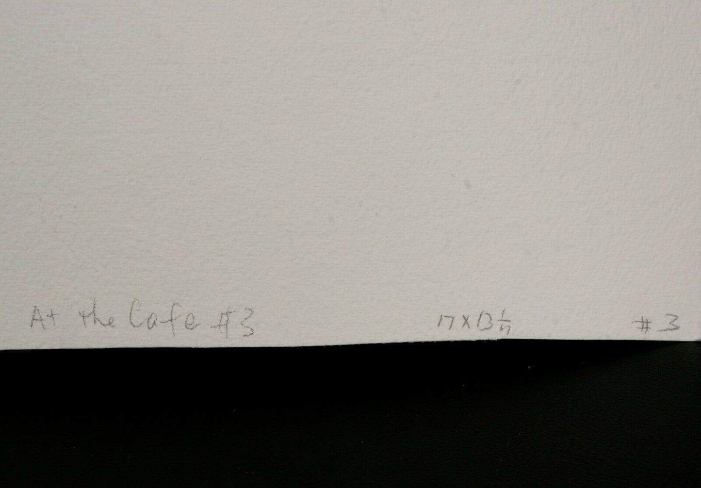 "At the Café No. 3" by Isaac Tarkay Watercolor on Paper 17 x 12.75 w/ CoA