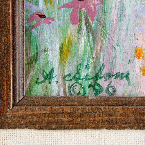 "Daisies For Mom" By Anthony Sidoni 1996 Signed Oil Painting 11"x9"