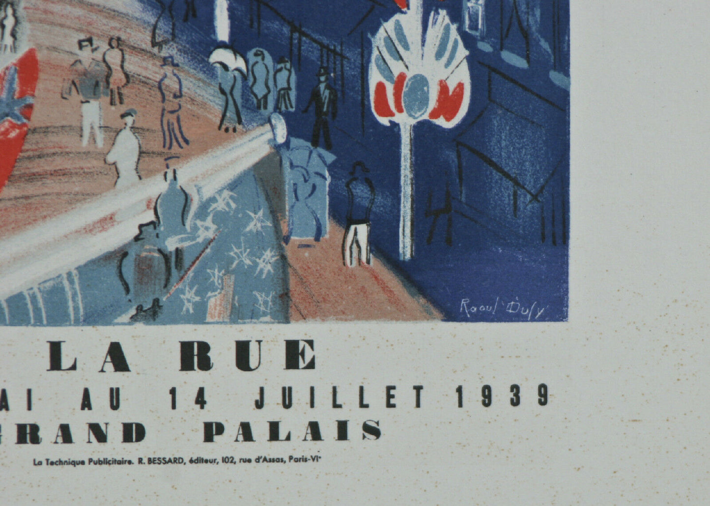 Collection of (2) Raoul Dufy Lithographs from Fernand Mourlot Book