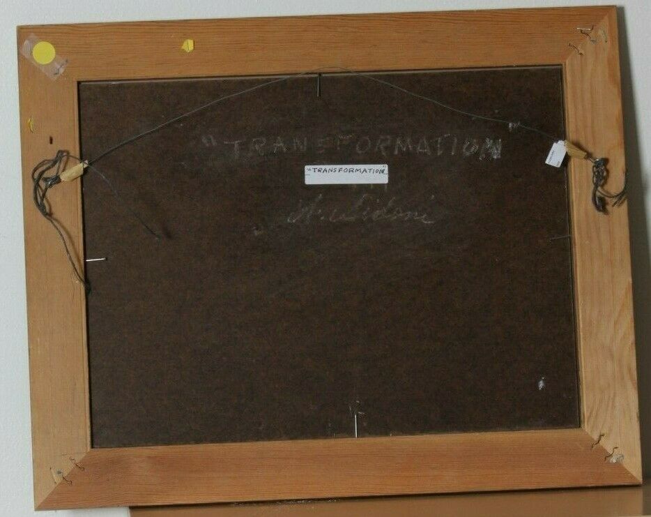 "Transformations" By Anthony Sidoni Signed Oil Painting on Board 11 3/4"x15 1/2"