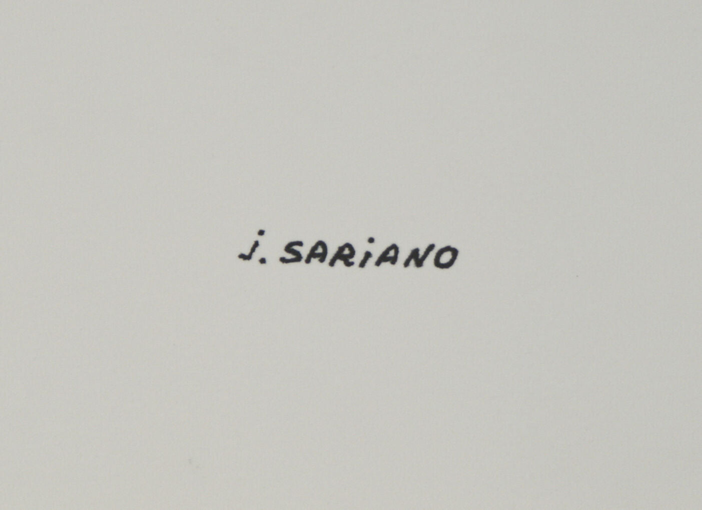 "Sunset Boulevard" by Jean Sariano Signed Original Acrylic on Paper 12 1/2"x11"