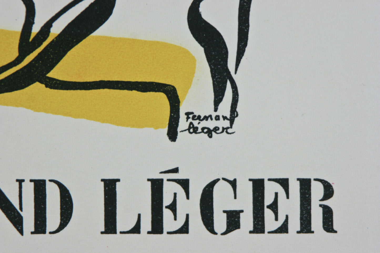 Collection of (3) Fernand Leger Lithographs from Fernand Mourlot Book