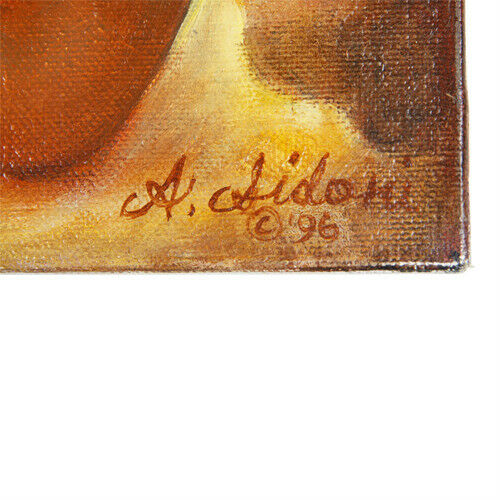 "Daisies, Daisies, Daisies" By Anthony Sidoni 1986 Signed Oil on Canvas 12"x9"