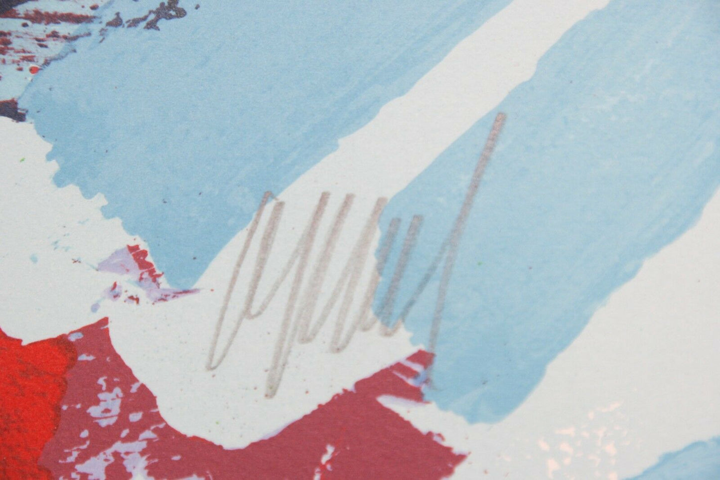 "Flying Head Over Ocean" by Karel Appel Lithograph on Paper LE of 160 30" x 22"