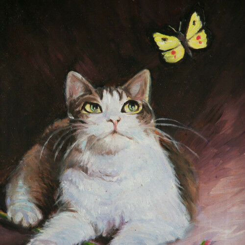 "Get Lost" By Anthony Sidoni 2002 Signed Oil Painting 15 1/2"x13 1/2"