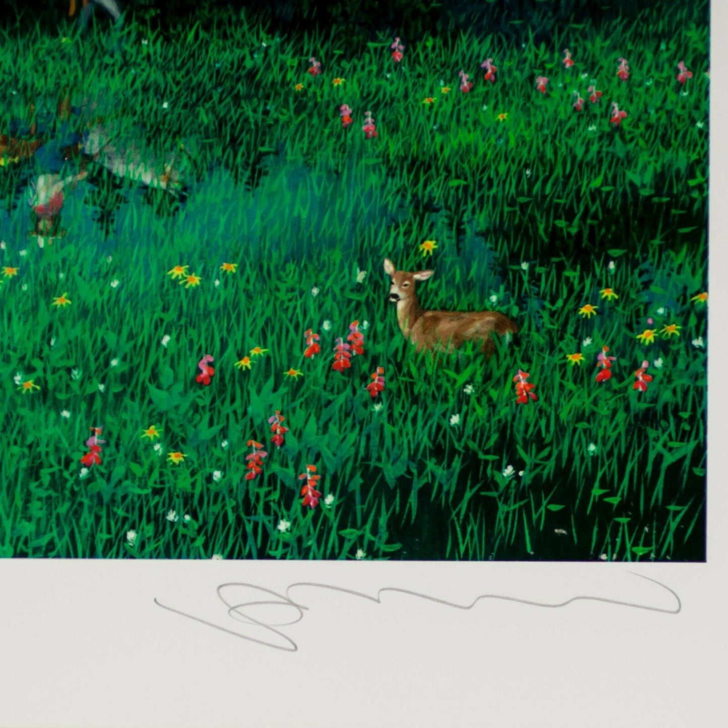 "Yosemite Cowboys" by Alexander Chen Embossed Serigraph on Paper Signed 678/2250