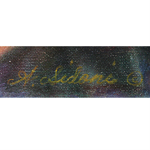 "Memories" By Anthony Sidoni Signed Oil on Canvas 21 1/2"x25 3/4"