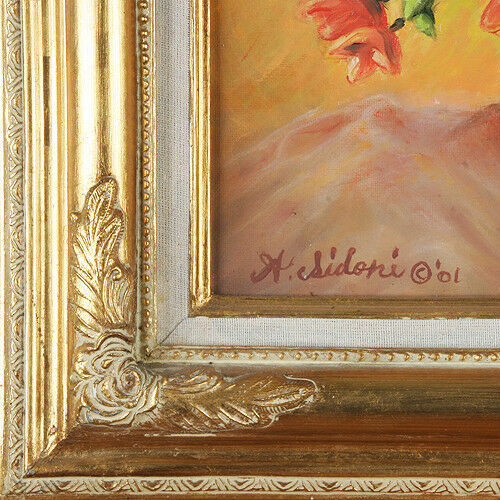 "Morning Glow" By Anthony Sidoni 2001 Signed Oil on Canvas 18 1/2"x22 1/2"