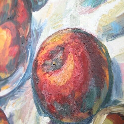 "Haifa" by Natali Shtainfeld-Borokov, Oil on Canvas, Signed, Titled & Dated 2000