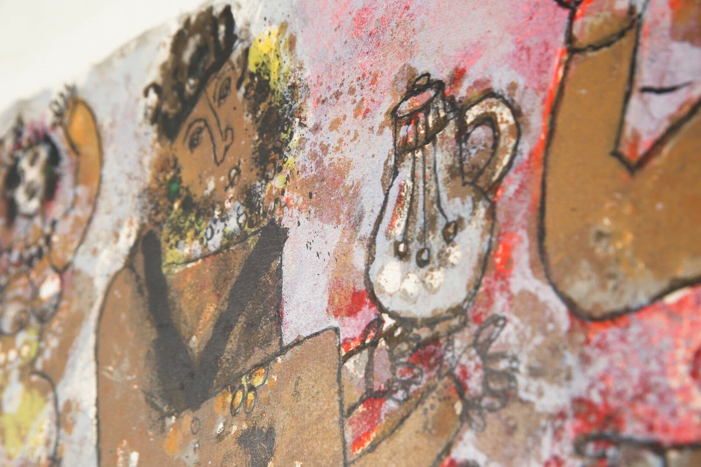 "Festive Evening" by Theo Tobiasse Signed/Numbered Lithograph LE of 250 w/ CoA