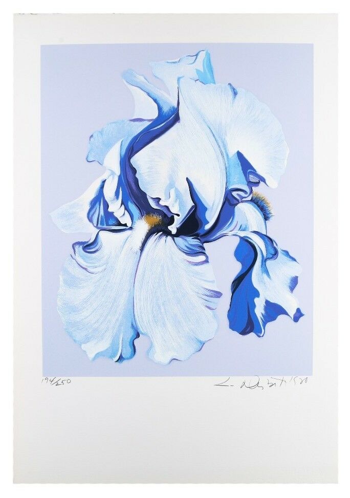 "Iris" by Lowell Blair Nesbitt Portfolio of 3 Signed Silkscreen LE of 250 w/ CoA